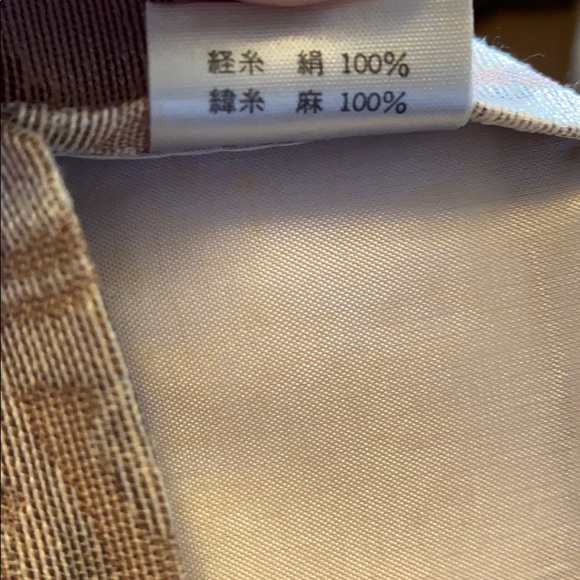 Japanese 100% silk tie made in Italy - Picture 5 of 5